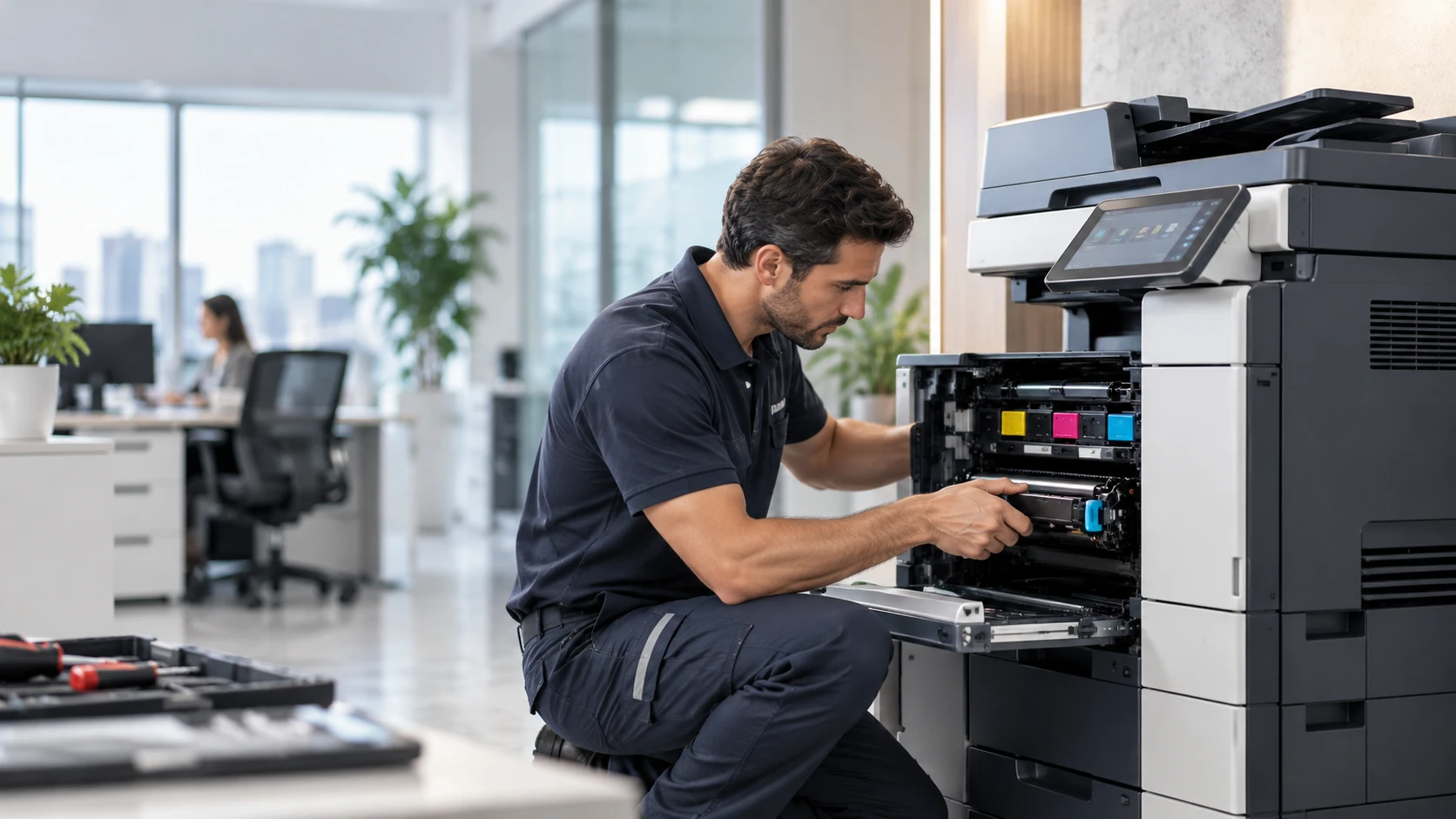 Tecnico qualificato per assistenza tecnica su fotocopiatrici Olivetti a Siracusa